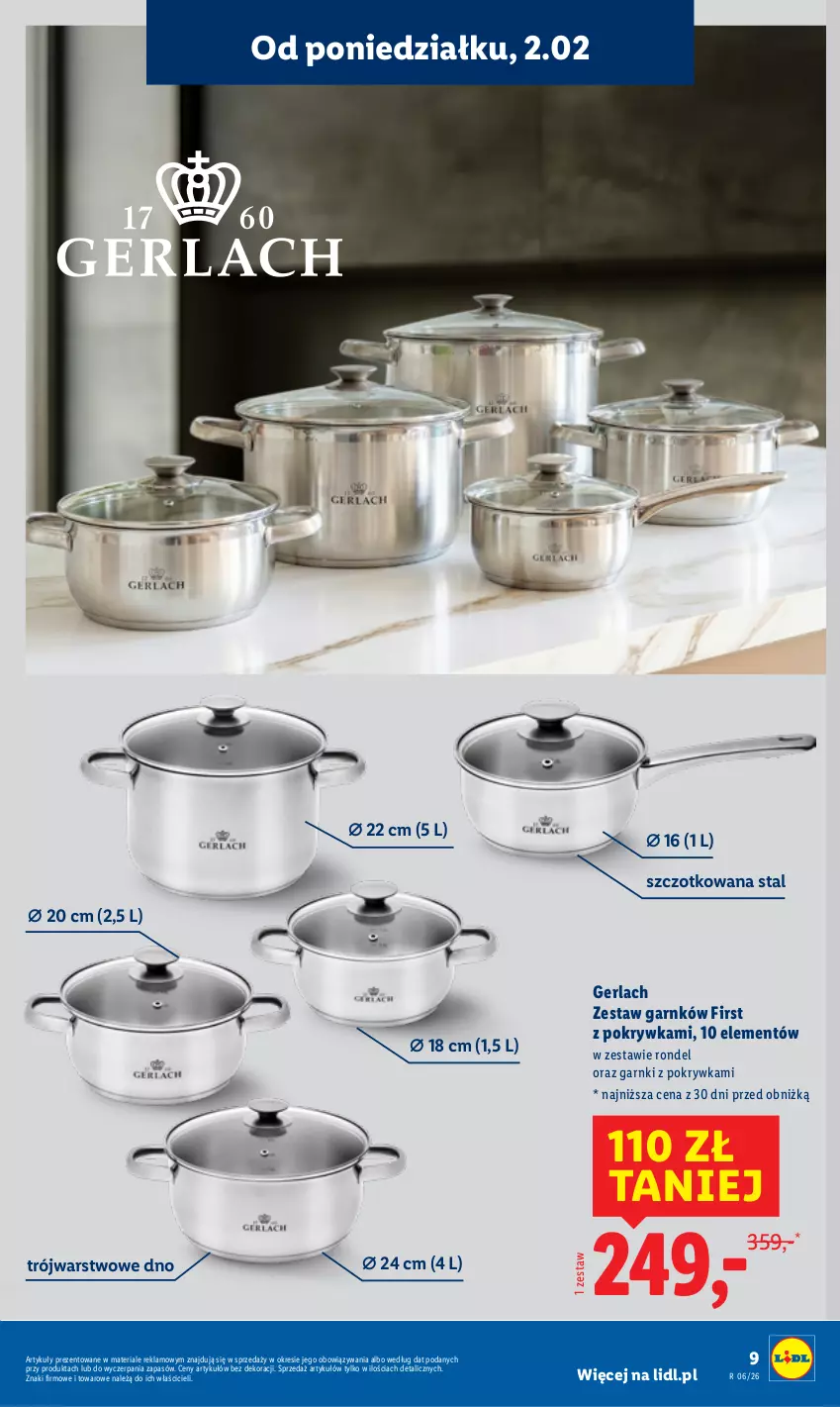 Gazetka promocyjna Lidl - GAZETKA - ważna 02.02 do 07.02.2026 - strona 9 - produkty: Rondel