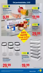 Gazetka promocyjna Lidl - GAZETKA - Gazetka - ważna od 07.02 do 07.02.2026 - strona 13 - produkty: Organizer, Kosz, Pojemnik