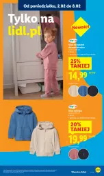 Gazetka promocyjna Lidl - GAZETKA - Gazetka - ważna od 07.02 do 07.02.2026 - strona 23 - produkty: Dres, Dzieci, Spodnie, Bluza, Spodnie dresowe