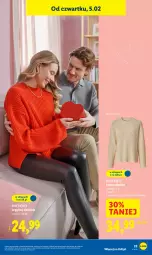 Gazetka promocyjna Lidl - GAZETKA - Gazetka - ważna od 07.02 do 07.02.2026 - strona 29 - produkty: Sweter, Gin, Legginsy