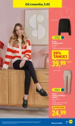 Gazetka promocyjna Lidl - GAZETKA - Gazetka - ważna od 07.02 do 07.02.2026 - strona 31 - produkty: Gin, Kardigan