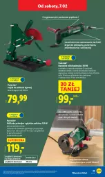 Gazetka promocyjna Lidl - GAZETKA - Gazetka - ważna od 07.02 do 07.02.2026 - strona 39 - produkty: Piec, Parkside, Stojak, Płyta, Szlifierka