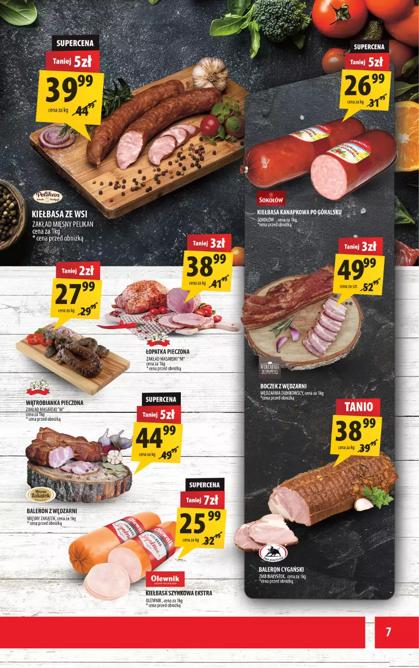 Gazetka promocyjna Arhelan - Gazetka - ważna 22.05 do 31.05.2026 - strona 7 - produkty: Bianka, Boczek, Kiełbasa, Kiełbasa szynkowa, Piec