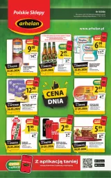 Gazetka promocyjna Arhelan - Gazetka - Gazetka - ważna od 31.05 do 31.05.2026 - strona 1 - produkty: Piwa, Piwo, Piec, Sos, Ser, Gin, Papier, Kiełbasa krakowska, Tera, Tarczyński, Mleczko, Ręcznik, Rolki, Czekolada, Szprot, Szprot w sosie, Napój, Kiełbasa, Mleko