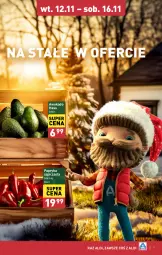 Gazetka promocyjna Aldi - Farmer ALDIK poleca świeże owoce i warzywa - Gazetka - ważna od 16.11 do 16.11.2024 - strona 7 - produkty: Papryka, Szpic