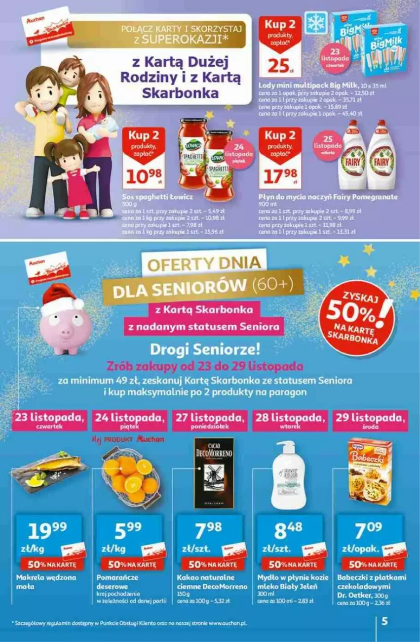 Gazetka promocyjna Auchan - ważna 23.11 do 29.11.2023 - strona 7 - produkty: Top