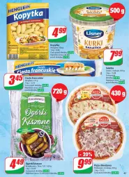 Gazetka promocyjna Dino - Gazetka 43 / 2024 - Gazetka - ważna od 29.10 do 29.10.2024 - strona 43 - produkty: Mozzarella, Piec, Sałatka, Ciasto francuskie, Ser, Anew, Kopytka, Dada, Sałat, Pizza, Pieczarka, Lisner, HP