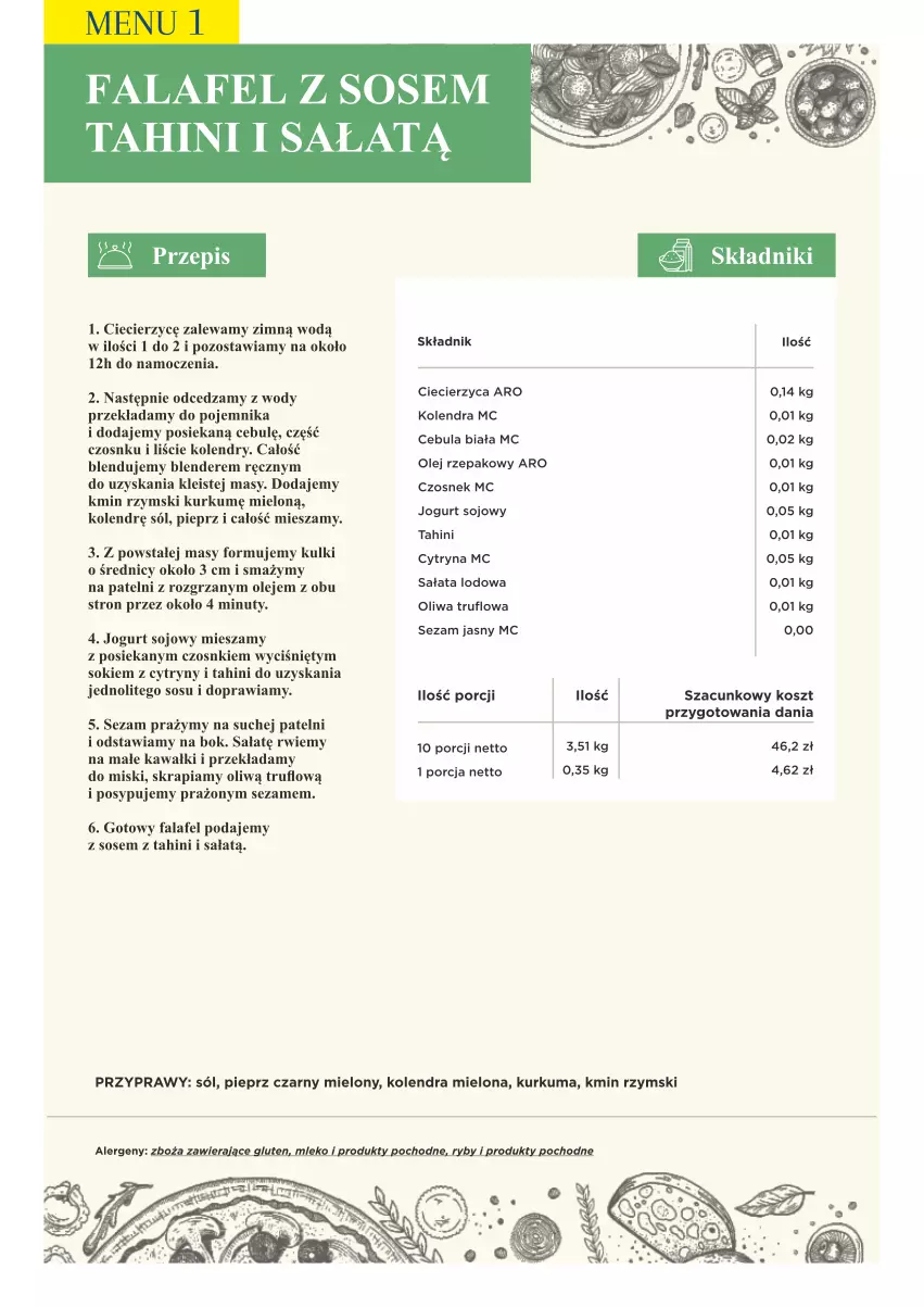 Gazetka promocyjna Makro - [Oferta specjalna] PrzyGOTUJ apetyczne menu! - ważna 01.03 do 31.03.2022 - strona 23 - produkty: Blender, Cebula, Cebula biała, Cytryny, Czosnek, Fa, Jogurt, Kawa, Kolendra, Kosz, Kurkuma, Mleko, Nuty, Olej, Olej rzepakowy, Pieprz, Pojemnik, Por, Przyprawy, Sałat, Sałata lodowa, Sezam, Sok, Sól, Sos