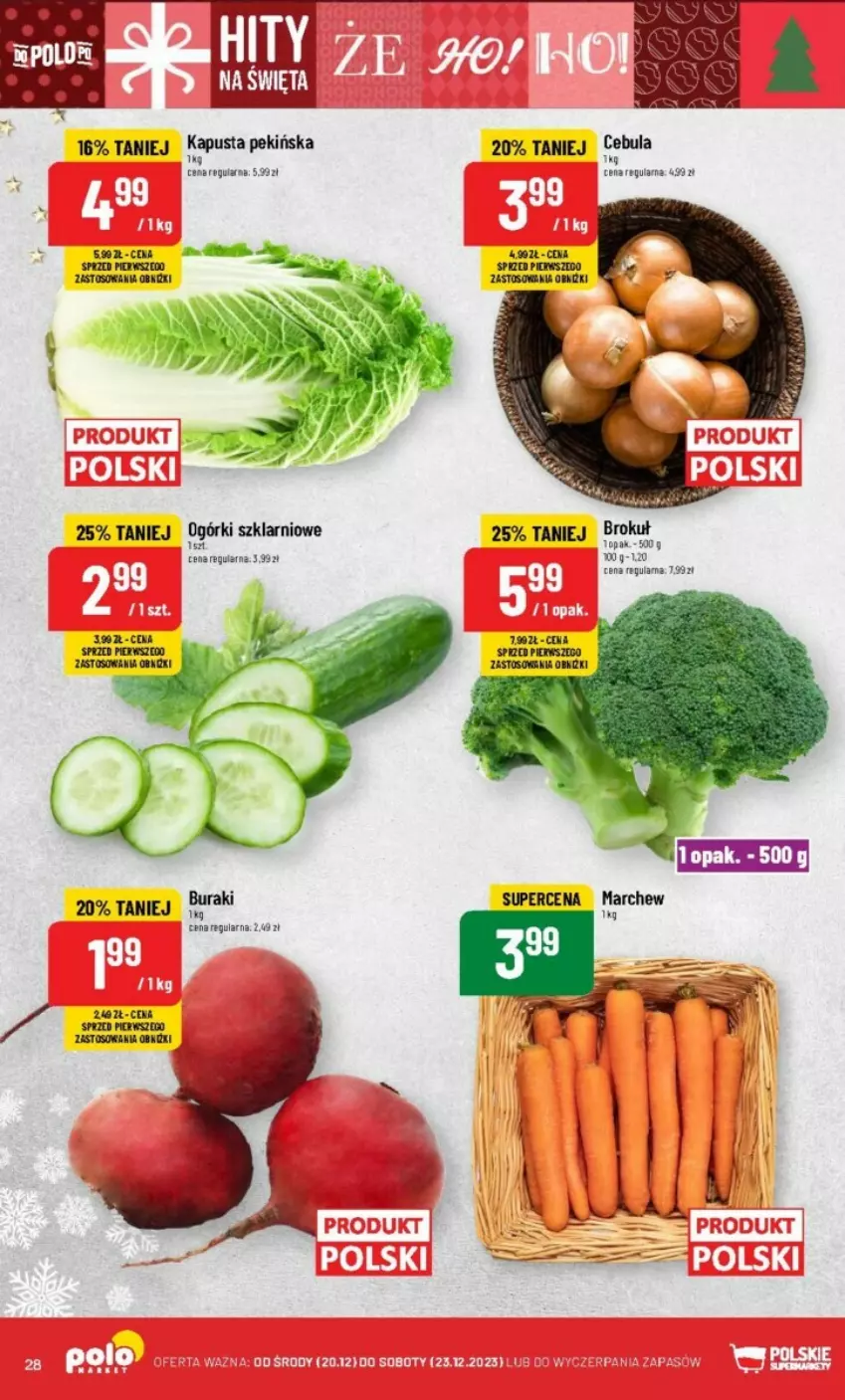 Gazetka promocyjna PoloMarket - ważna 20.12 do 23.12.2023 - strona 21 - produkty: Cebula, Pur