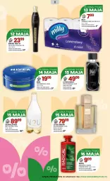 Gazetka promocyjna Drogerie Natura - Gazetka Drogerie Natura - Gazetka - ważna od 17.05 do 17.05.2026 - strona 11 - produkty: Woda perfumowana, Papier, Calvin Klein, Perfum, Krem uniwersalny, Tusz, Papier toaletowy, Lack, Woda toaletowa, Szampon, Bourjois, Woda, Nivea, Fa
