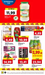 Gazetka promocyjna Lidl - GAZETKA - Gazetka - ważna od 28.06 do 28.06.2023 - strona 30 - produkty: Majonez, Ketchup, Sok, Napój energetyczny, Lack, Polskie Młyny, Mąka, Kotlin, Chleb tostowy, Tymbark, Chleb, Napój