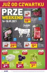 Gazetka promocyjna Aldi - SUPER SMACZNE OKAZJE - Gazetka - ważna od 18.09 do 18.09.2021 - strona 20 - produkty: Piec, Udziec cielęcy, Kiwi, Tera, Rosół, Mięso