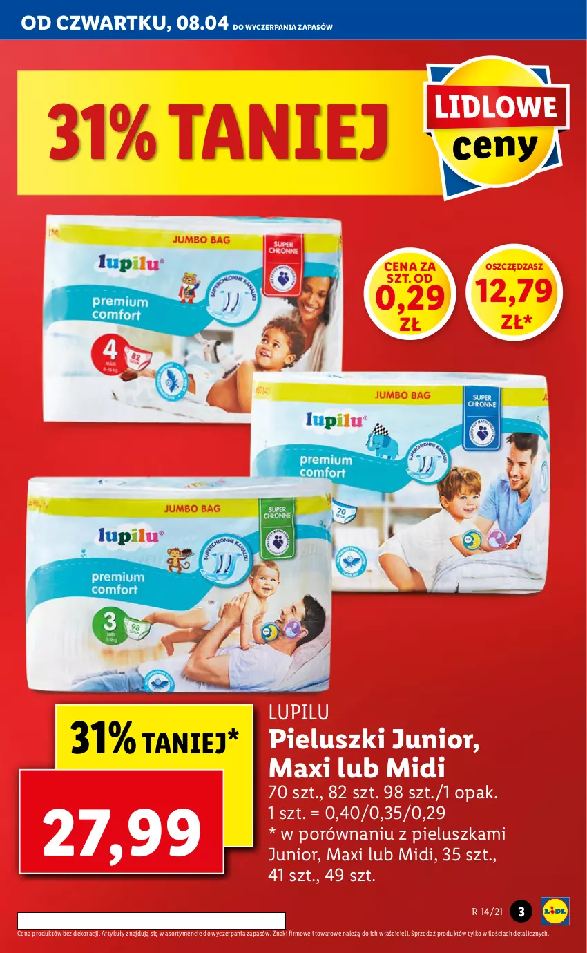 Gazetka promocyjna Lidl - GAZETKA - ważna 08.04 do 10.04.2021 - strona 3 - produkty: Por