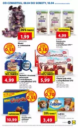 Gazetka promocyjna Lidl - GAZETKA - Gazetka - ważna od 10.04 do 10.04.2021 - strona 25 - produkty: Goplana, Lubisie, Por, Cars, Lody, LANA, Grześki, Czekolada, Ciepłe lody