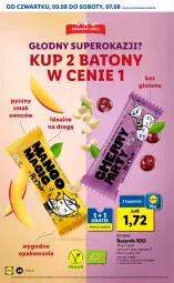 Gazetka promocyjna Lidl - GAZETKA - Gazetka - ważna od 07.08 do 07.08.2021 - strona 28 - produkty: Gra, Tonik, Baton, Bio Batonik, Mango