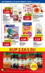 Gazetka promocyjna Lidl - GAZETKA - Gazetka - ważna od 07.08 do 07.08.2021 - strona 36 - produkty: Lubella, Ciastka, Corn flakes, Por, Pur, Mus, Gra, Bell, Soligrano, Mola, Danio, Bella