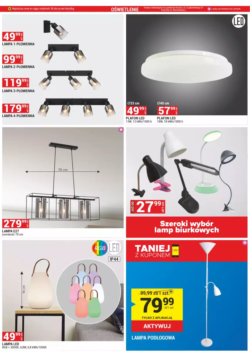 Gazetka promocyjna Merkury Market - ważna 01.09 do 30.09.2024 - strona 26 - produkty: Lampa, Lampa LED, Lampa podłogowa, Plafon, Plafon LED