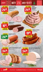 Gazetka promocyjna PoloMarket - Gazetka pomocyjna - Gazetka - ważna od 28.11 do 28.11.2023 - strona 30 - produkty: Szynka, Kiełbasa piwna, Kiełbasa