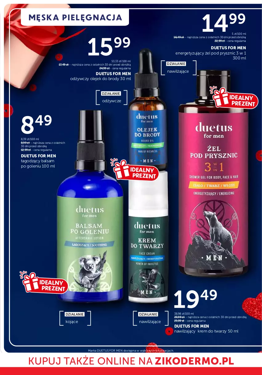 Gazetka promocyjna Ziko - Gazetka Ziko Dermo - ważna 12.02 do 25.02.2026 - strona 10 - produkty: Balsam po goleniu, Krem do twarzy, Olej