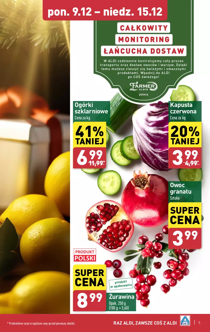 Gazetka promocyjna Aldi - Pełna oferta - ważna 09.12 do 15.12.2024 - strona 5 - produkty: Gra, Granat