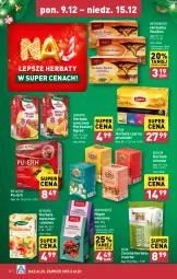 Gazetka promocyjna Aldi - Pełna oferta - Gazetka - ważna od 15.12 do 15.12.2024 - strona 22 - produkty: Herbata czarna, Lipton, Herbata, Ogród, Herbapol, Herbata owocowa