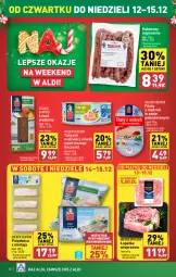 Gazetka promocyjna Aldi - Pełna oferta - Gazetka - ważna od 15.12 do 15.12.2024 - strona 38 - produkty: Polędwica, Sos, Mięsne specjały, Golden Seafood, Tuńczyk, Kabanos, Mintaj