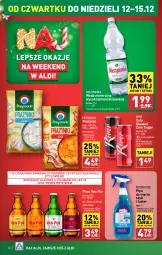 Gazetka promocyjna Aldi - Pełna oferta - Gazetka - ważna od 15.12 do 15.12.2024 - strona 40 - produkty: Piwa, Piwo, Sok, Pur, Mus, Gra, Muszynianka, Putzmeister, Przysnacki, Woda mineralna, Płyn do mycia, Woda