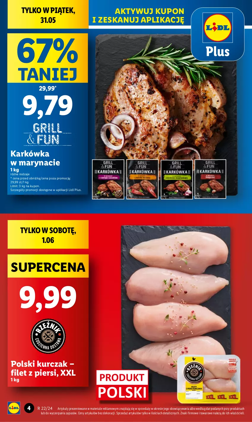 Gazetka promocyjna Lidl - GAZETKA - ważna 31.05 do 01.06.2024 - strona 6 - produkty: Kurczak