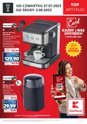 Gazetka promocyjna Kaufland - Zapowiedź oferty - Gazetka - ważna od 26.07 do 26.07.2023 - strona 1 - produkty: Młynek do kawy, Top, Gra, Młynek, Mleko