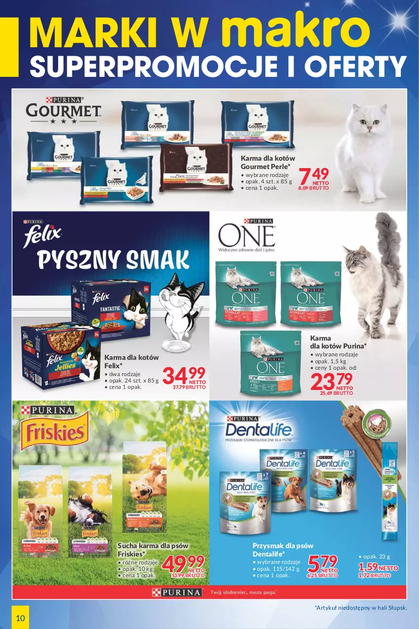 Gazetka promocyjna Makro - [Oferta specjalna] Marki w MAKRO - ważna 14.12 do 26.12.2021 - strona 10 - produkty: Felix, Friskies, Pur, Purina, Sucha karma