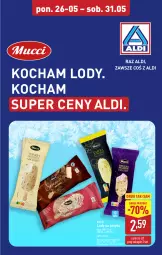 Gazetka promocyjna Aldi - Pełna oferta - Gazetka - ważna od 31.05 do 31.05.2025 - strona 12 - produkty: Koc, Lody