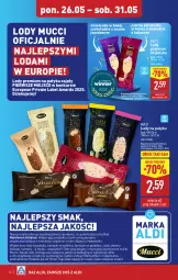 Gazetka promocyjna Aldi - Pełna oferta - Gazetka - ważna od 31.05 do 31.05.2025 - strona 14 - produkty: Sos, Sok, Ser, Por, Lody, Rolnik, Deser, Kokos, Fa