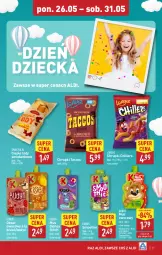 Gazetka promocyjna Aldi - Pełna oferta - Gazetka - ważna od 31.05 do 31.05.2025 - strona 17 - produkty: Deser owocowy, Ser, Mus, Kisiel, Chrupki, Lody, Disney, Smoothie, Ciepłe lody, Lorenz, Kubuś, Deser, Budyń