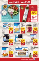 Gazetka promocyjna Aldi - Pełna oferta - Gazetka - ważna od 31.05 do 31.05.2025 - strona 19 - produkty: Makaron, Sos, Gin, Orzeszki, Morela, Fasola, Miód, Baton, Oliwa z oliwek, Krakersy, Nektar, Fa
