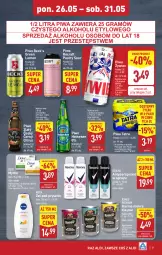 Gazetka promocyjna Aldi - Pełna oferta - Gazetka - ważna od 31.05 do 31.05.2025 - strona 21 - produkty: Piwa, Piwo, Gra, Rexona, Heineken, Tatra, Dove, Piwo jasne, Mydło, Antyperspirant, Nivea