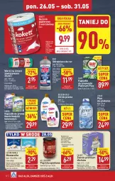 Gazetka promocyjna Aldi - Pełna oferta - Gazetka - ważna od 31.05 do 31.05.2025 - strona 22 - produkty: Mozzarella, All Seasons, Papier, Papryka, Worki na śmieci, Kret, Płyn do płukania, Ręcznik, Worki na śmiec, Fairy, Zmywarki, Kapsułki do prania, Lenor, Fa