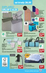 Gazetka promocyjna Aldi - Pełna oferta - Gazetka - ważna od 31.05 do 31.05.2025 - strona 27 - produkty: Teleskop, Koc, Kołdra, Pościel, Parasol, Uchwyty, Wełna, Ręcznik, Torba, Poduszka