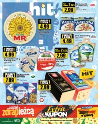 Gazetka promocyjna Topaz - Gazetka - Gazetka - ważna od 27.03 do 27.03.2024 - strona 12 - produkty: Mozzarella, Top, Ser, Piątnica, Brie, Serek, Camembert, Solan, Edam, Hochland, Almette