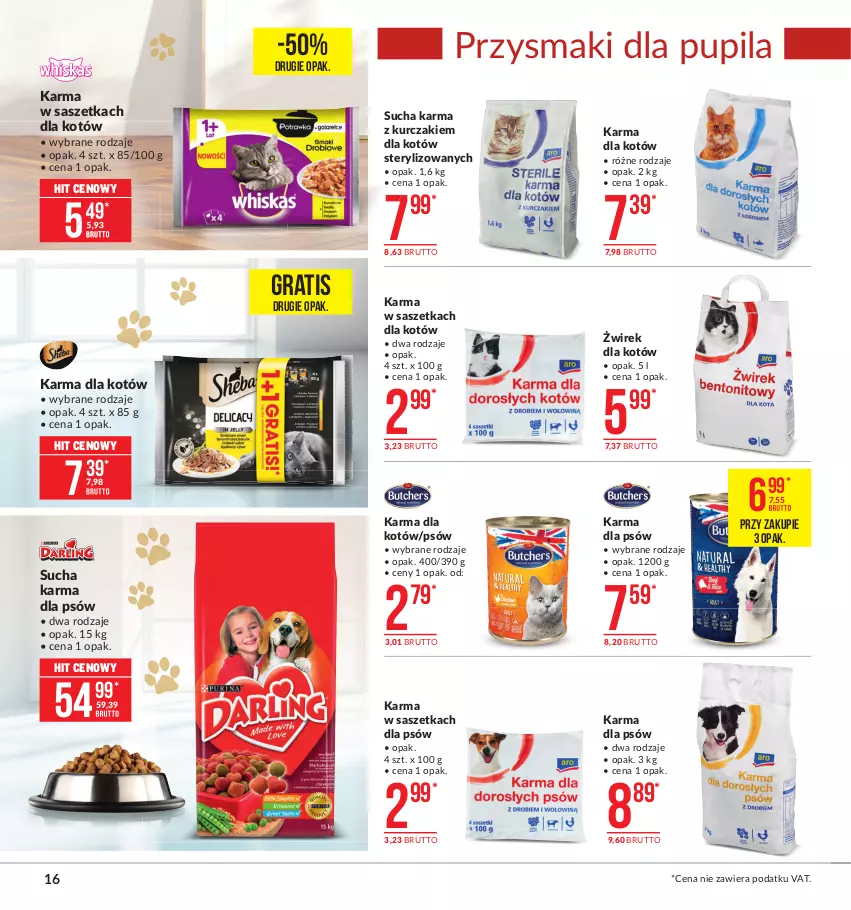 Gazetka promocyjna Makro - [Oferta promocyjna] Artykuły spożywcze - ważna 07.01 do 25.01.2021 - strona 16 - produkty: Gra, Kurczak, Przysmaki, Sucha karma