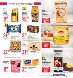 Gazetka promocyjna Makro - [Oferta promocyjna] Artykuły spożywcze - Gazetka - ważna od 25.01 do 25.01.2021 - strona 11 - produkty: Ciastka, Ser, Królewskie Mleczko, Kawa ziarnista, Królewski, Kawa mielona, Kawa, Ferrero Rocher, Herbatniki, Rioba, Mleczko, Lipton, Czekolada, Teekanne, Ferrero, Lavazza, Mocca Fix Gold, Deser, Woseba, Herbata, Lindt