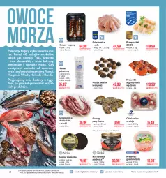 Gazetka promocyjna Makro - [Oferta promocyjna] Artykuły spożywcze - Gazetka - ważna od 25.01 do 25.01.2021 - strona 2 - produkty: Sos, Ostrygi, Arnica, Owoce morza, Kalmar, Krewetki, Owoce, Kawior, Waga, Małże, Olej, Kalmary, Fa