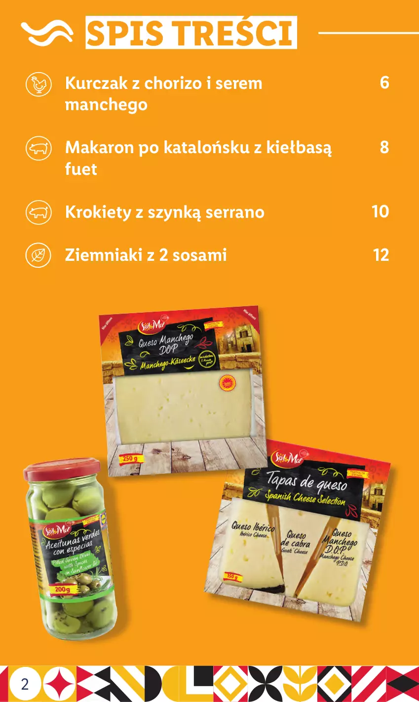 Gazetka promocyjna Lidl - KATALOG DELUXE - ważna 31.10 do 30.11.2022 - strona 2 - produkty: Krokiety, Kurczak, Makaron, Ser, Sos, Ziemniaki