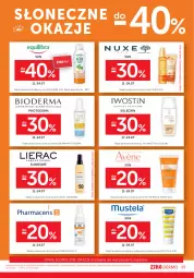 Gazetka promocyjna Ziko - Gazetka Ziko Dermo - Gazetka - ważna od 24.07 do 24.07.2024 - strona 15 - produkty: Ser, Mus, Acer, Bioderma, Lierac, Iwostin, Pharmaceris, Nuxe, Mustela, Avène