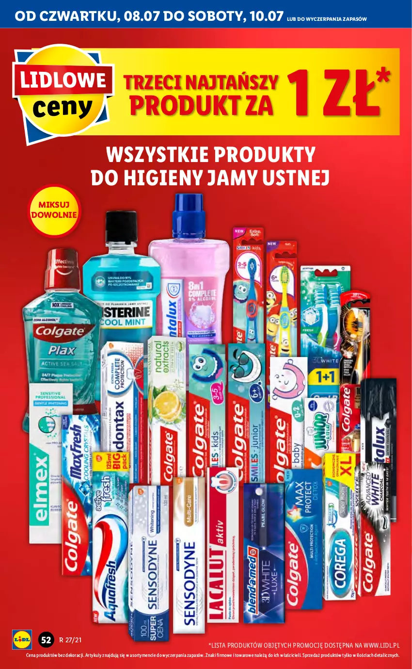 Gazetka promocyjna Lidl - GAZETKA - ważna 08.07 do 10.07.2021 - strona 52