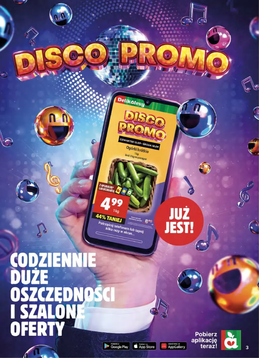 Gazetka promocyjna Delikatesy Centrum - NOWA GAZETKA Delikatesy Centrum od 12 września! 12-18.09.2024 - ważna 12.09 do 18.09.2024 - strona 3 - produkty: Tera