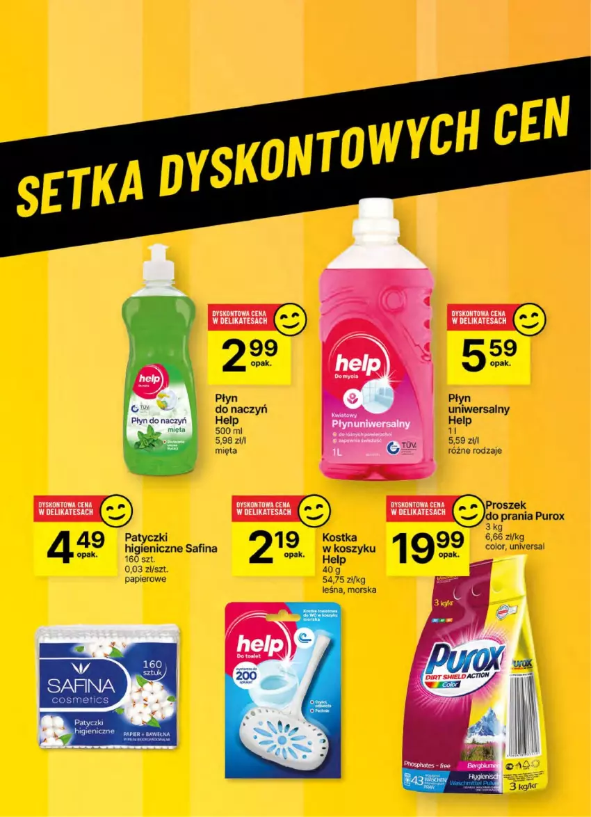 Gazetka promocyjna Delikatesy Centrum - NOWA GAZETKA Delikatesy Centrum od 12 września! 12-18.09.2024 - ważna 12.09 do 18.09.2024 - strona 55 - produkty: Kosz, Mięta, Papier, Proszek do prania, Pur