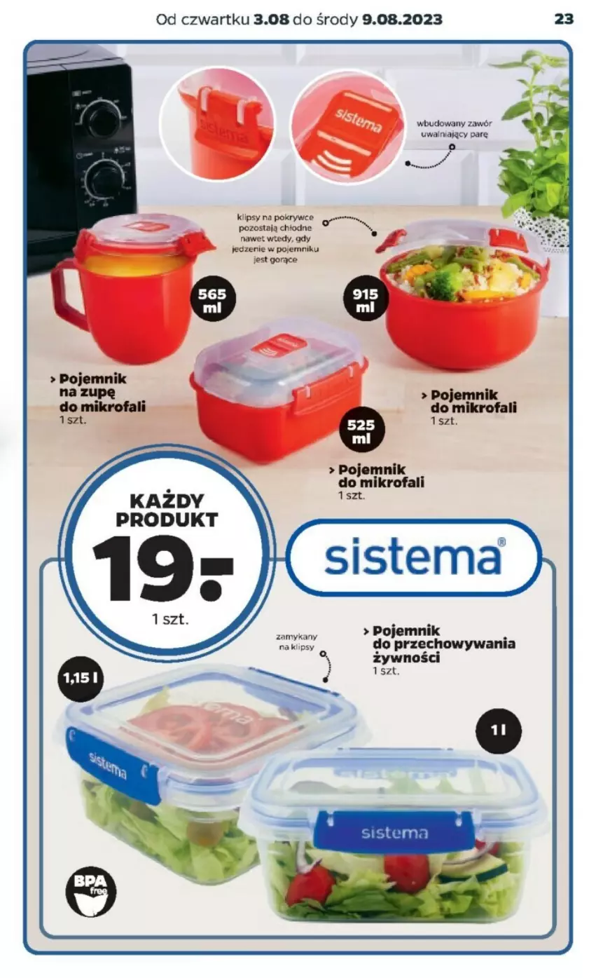 Gazetka promocyjna Netto - ważna 03.08 do 10.08.2023 - strona 9 - produkty: Fa, Pojemnik