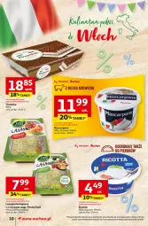 Gazetka promocyjna Auchan - Gazetka Jeszcze taniej na urodziny Supermarket Auchan - Gazetka - ważna od 15.05 do 15.05.2024 - strona 10 - produkty: Ricotta, Mascarpone, Lasagne bolognese, Lasagne