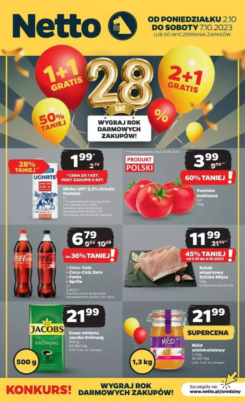 Gazetka promocyjna Netto - ważna 02.10 do 07.10.2023 - strona 1 - produkty: Gra