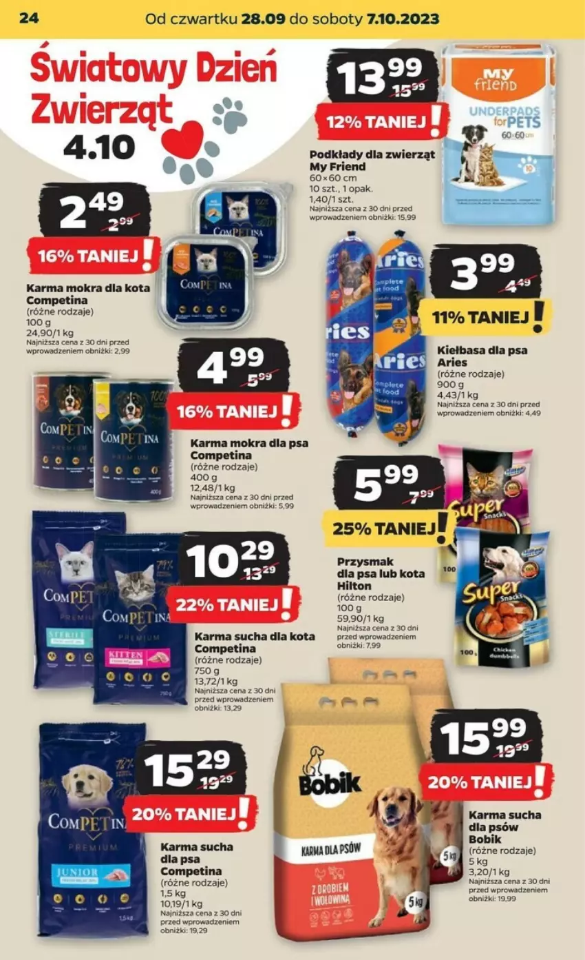 Gazetka promocyjna Netto - ważna 02.10 do 07.10.2023 - strona 17 - produkty: Kiełbasa, Podkład, Przysmak dla psa